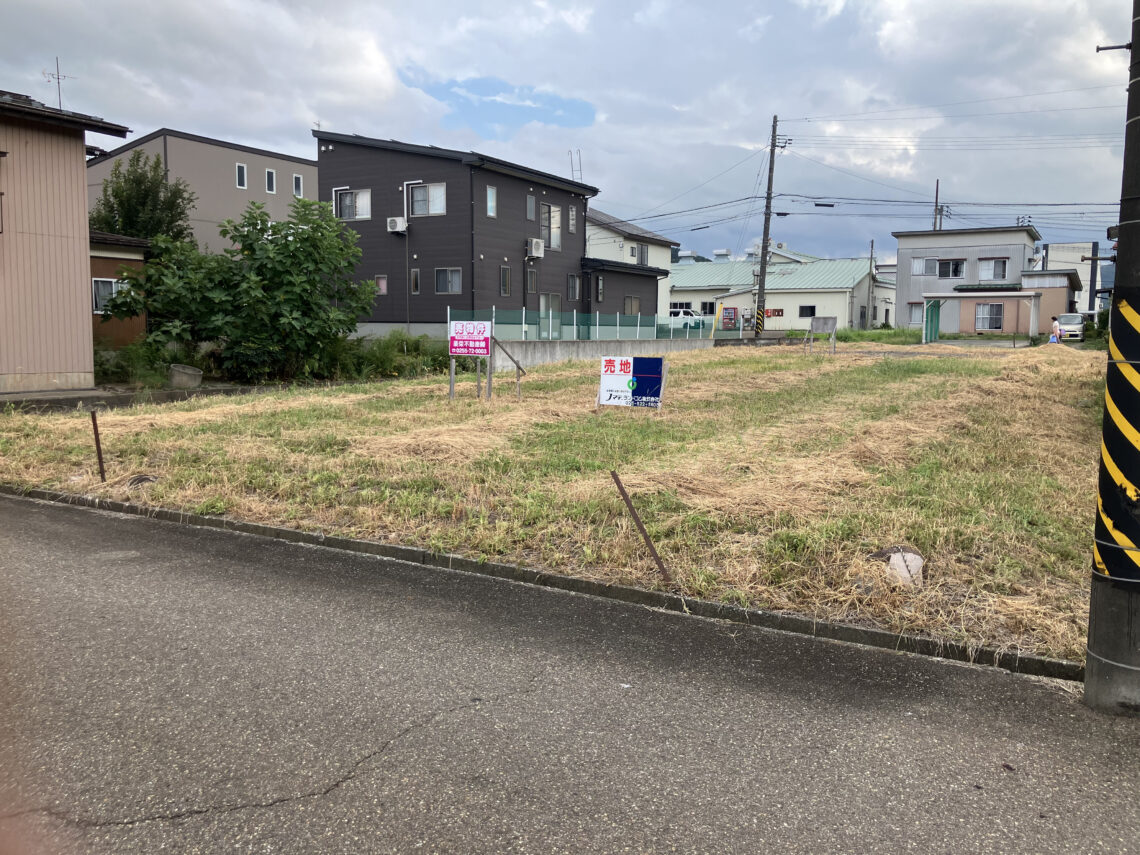 New【売地】妙高市関川町