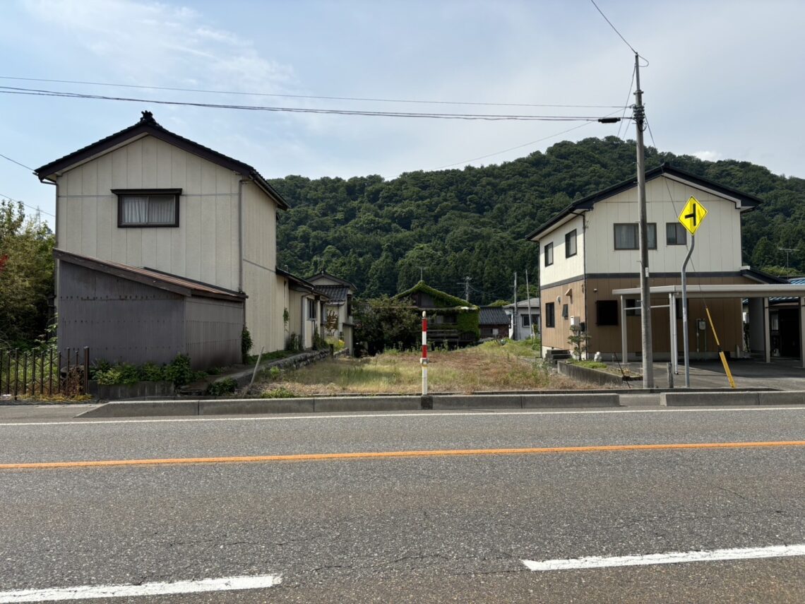 New【売地】糸魚川市寺地